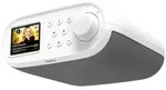 HAMA Digitalradio "DIR400", DAB+/Internetradio/Bluetooth RX/App, Wecker, Wei&szlig;