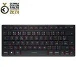 CHERRY KW 9200 Mini schwarz, USB/Bluetooth, CZ/SK
