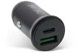 INLINE USB KFZ Stromadapter PD, 12/24V USB-A + USB-C, max, 60W, schwarz