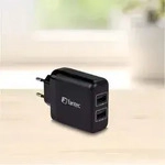 FANTEC SC-A224 Smart Charge, 24W, 2 Port USB-A, 5V 4.8A