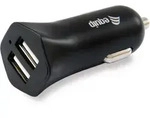 EQUIP 2-Port USB-KFZ-Ladeger&auml;t 12W schwarz
