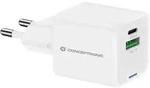 CONCEPTRONIC 2-Port 20W GaN USB-PD-Ladeger&auml;t wei&szlig;