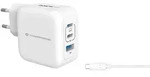 CONCEPTRONIC 3-Port 67W GaN USB-PD-Ladeger&auml;t wei&szlig;
