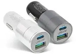 INLINE USB KFZ Ladeger&auml;t Stromadapter Quick Charge 3.0 12/24VDC zu 5V DC/3A USB-A +