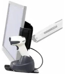 ERGOTRON Scanner-Regal VESA-Anschluss VESA 75x75 100x100mm schwarz