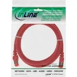 INLINE Patchkabel, S/FTP (PiMf), Cat,6, 250MHz, PVC, CCA, rot, 3m