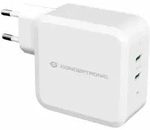 CONCEPTRONIC ALTHEA 2-Port 100W GaN USB-C PD-Ladeger&auml;t wei&szlig;
