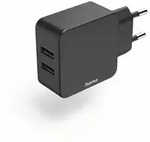 HAMA 223371 Ladeger&auml;t, 2-fach USB, 12 Watt