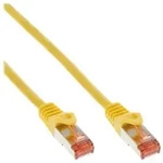 INLINE Patchkabel, S/FTP (PiMf), Cat,6, 250MHz, PVC, Kupfer, gelb, 40m