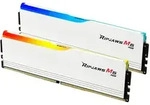 G.SKILL Ripjaws M5 RGB wei&szlig; DIMM Kit 32GB, DDR5-6000, CL36-36-36-96, on-die ECC