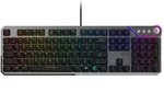 MSI STRIKE 600 Silent Gaming Keyboard, LEDs RGB, Kailh Midnight Pro Silent...