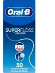 ORAL-B Super Floss Threader 50 F&auml;den Zahnseide