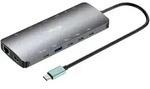 I-TEC Metal Nano 3x Display Dock, USB PD 140W, USB-C 3.1 [Stecker]