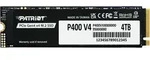 PATRIOT P400 V4 4TB, M.2 2280 / M-Key / PCIe 4.0 x4, K&uuml;hlk&ouml;rper