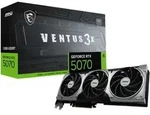 MSI GeForce RTX 5070 12G Ventus 3X OC, G5070-12V3C, 12GB