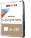 TOSHIBA N300 NAS Systems 6TB, 24/7, 512e / 3.5" / SATA 6Gb/s, retail