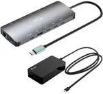 I-TEC Metal Nano 3x Display Dock, inkl. Netzteil, USB PD 140W, USB-C 3.1 [Stecker]