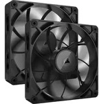 CORSAIR iCUE LINK RX140 Max Starter Kit, schwarz, LED-Steuerung, 140mm, 2er-Pack