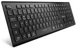 SHARKOON OfficePal K30W Wireless Keyboard, schwarz, USB, DE
