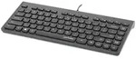 MANHATTAN Slim Mini-Tastatur, schwarz, USB, DE