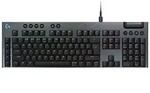 LOGITECH G915 X, schwarz, LEDs RGB, GL TACTILE, USB, US