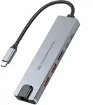 CONCEPTRONIC 6-in-1 Dockingstation, USB-C 3.1 [Stecker]