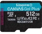 KINGSTON Canvas Go! Plus microSD 512GB ohne Adapter