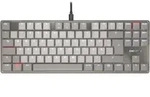 CHERRY KC 500 MX LP TKL, warm grey, MX LOW PROFILE 2.0 IVORY, USB, DE