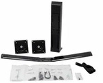 ERGOTRON WorkFit Dual Monitor Kit Black