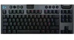 LOGITECH G915 X Lightspeed TKL, schwarz, LEDs RGB, GL CLICKY, USB/Bluetooth, FR