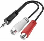 HAMA 200350 3,5-mm-Klinke-Adapter auf Ci