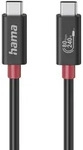 HAMA USB-C-Kabel, E-Marker, USB4, 240W, 1m