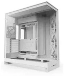 NZXT H9 Flow [2025] White, wei&szlig;, Glasfenster