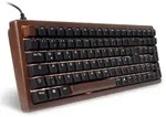 SHARKOON Skiller SGK50 S2 Wood PBT, holz/schwarz, LEDs RGB, hot-swap, Gateron G Pro