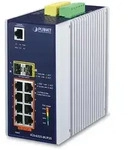 PLANET IGS-6325 Industrial Railmount Gigabit Managed Switch, 8x RJ-45, 2x SFP, 