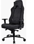 AROZZI Vernazza Soft Fabric Gamingstuhl, pure black