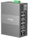TP-LINK Omada IES Industrial Railmount Gigabit Smart Switch, 8x RJ-45, 2x RJ-45/SFP,