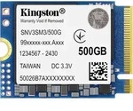 KINGSTON NV3 NVMe PCIe 4.0 SSD 500GB, M.2 2230 / M-Key / PCIe 4.0 x4