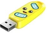 SANDISK Fortnite USB Flash Drive Peely Edition 64GB, USB-A 3.0