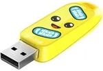 SANDISK Fortnite USB Flash Drive Peely Edition 256GB, USB-A 3.0