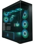 ARCTIC Xtender Black, Glasfenster