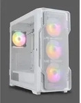 NANOXIA DS-9 ARGB Airflow White, wei&szlig;, Glasfenster