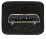 INLINE Micro-USB 2,0 Flachkabel, USB-A Stecker an Micro-B Stecker, 1m