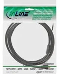 INLINE Micro-USB Verl&auml;ngerung, USB 2,0 Micro-B Stecker auf Buchse, schwarz,