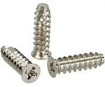 INLINE L&uuml;fterschrauben, 5x16mm, silbern 50er Pack