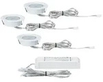 PAULMANN M&ouml;bel EBL Set LED 3x4,5W 12VA 230V/350mA 65mm Wei&szlig;/Metall