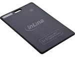 INLINE Wallet Finder, smarte Karte f&uuml;r die Geldb&ouml;rse, Qi-Aufladung,100mAh, IPX5