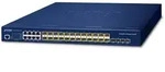 PLANET SGS-6310 Rackmount Gigabit Managed Stack Switch, 8x RJ-45/SFP, 16x SFP, 4x