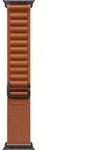 APPLE 49mm Terrakotta Alpine Loop - Large - Schwarzes Titan-Finish