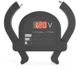 HAMA Digitaler Akku-/Batterie-Tester, Universal-Messger&auml;t f&uuml;r Akkus, Batterien